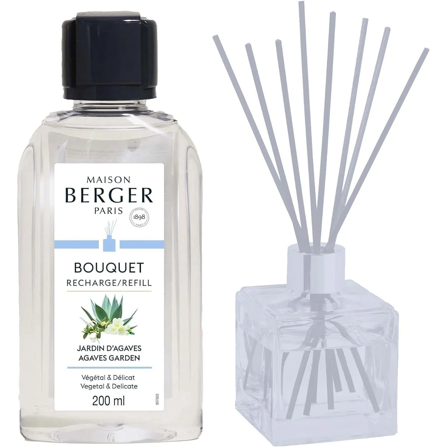 AGAVE GARDENS 200Ml REFILL Reed Diffuser Perfume by Maison Berger - Image 2