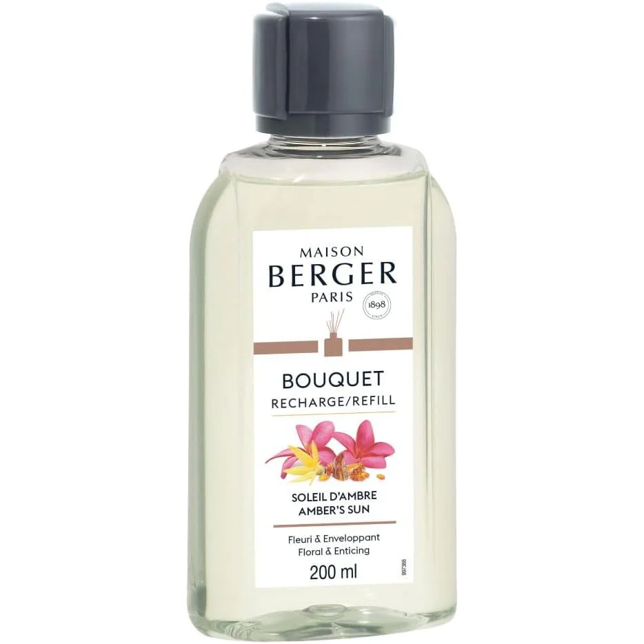 AMBERS SUN 200Ml REFILL Reed Diffuser Perfume by Maison Berger