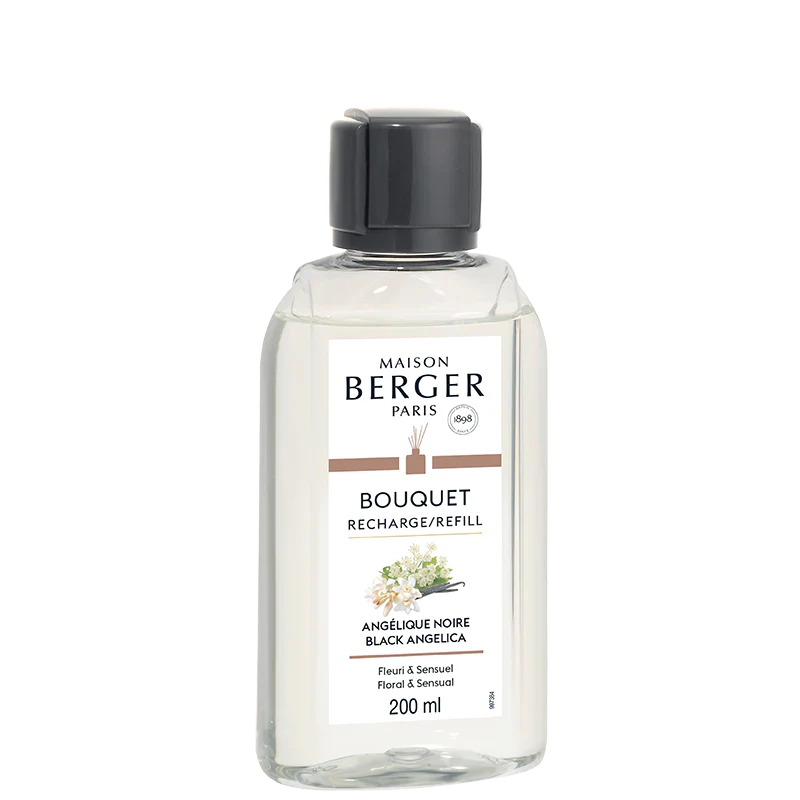 BLACK ANGELICA 200Ml REFILL Reed Diffuser Perfume by Maison Berger