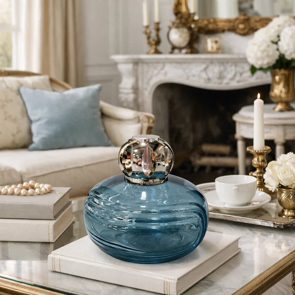ENIGMA Blue Lampe Set by Maison Berger - Image 3