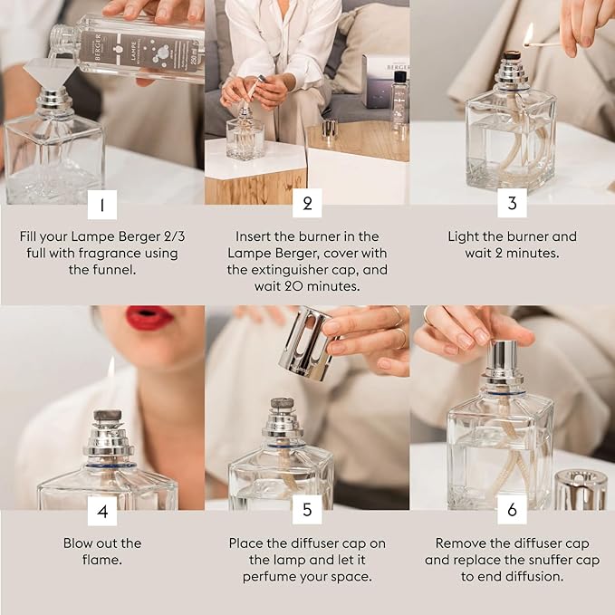 Rosalie Trio Pack Sampler Sizes - Lampe Maison Berger Fragrance - 750 Ml - Image 6