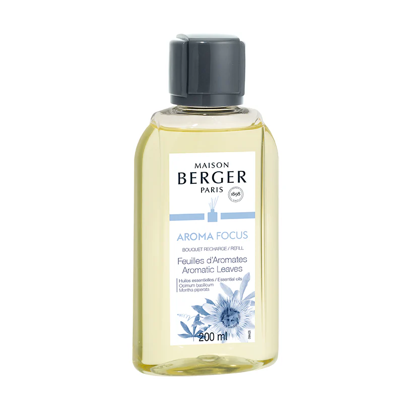 FOCUS AROMA 200Ml REFILL Reed Diffuser Perfume by Maison Berger