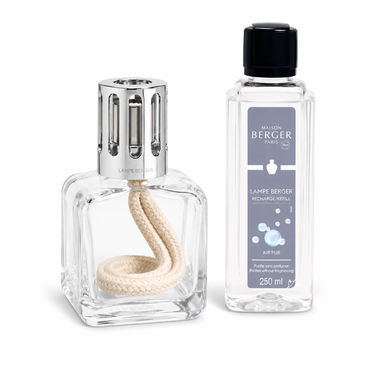 ICE CUBE Clear Crystal Lampe Gift Set By Maison Berger - Image 2