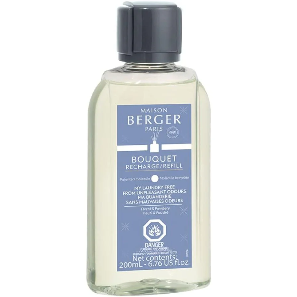LAUNDRY ROOM ODOR 200Ml REFILL for Diffusers by Maison Berger