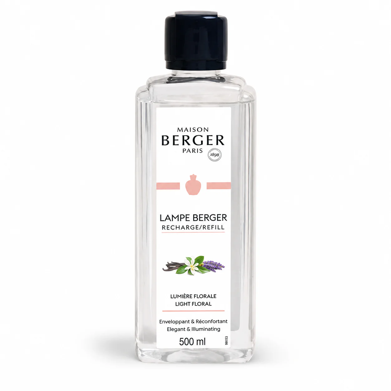 Lumière Light Floral Lampe Fragrance by Maison Berger 500Ml