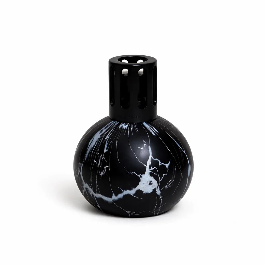 MARBLE Black Round Boule Lampe By Maison Berger - Image 4
