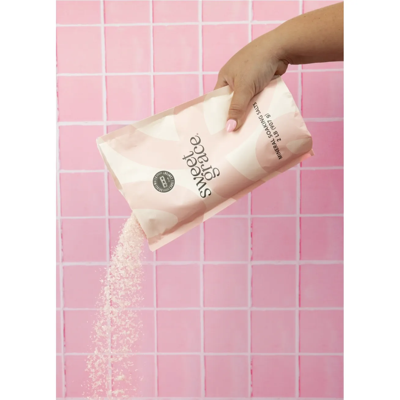Mineral Soaking Salts Infused with Sweet Grace - Image 2