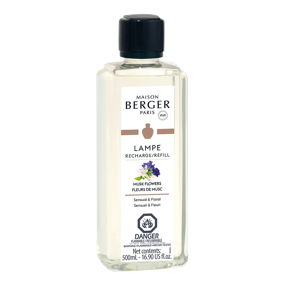 Musk Flowers Lampe Fragrance by Maison Berger 500Ml