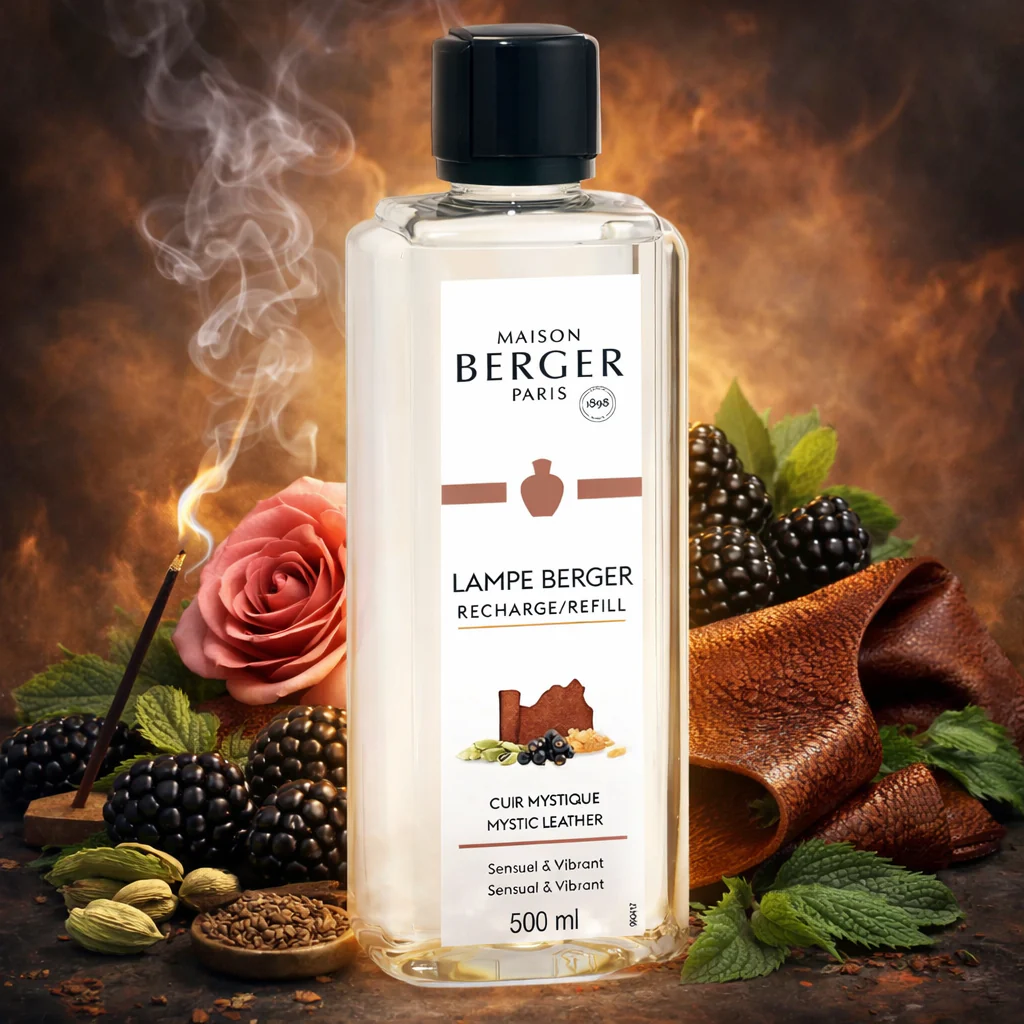 Mystic Leather - Lampe Maison Berger Fragrance - 500 Ml - Image 3