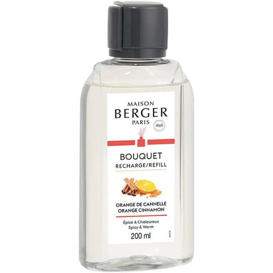 ORANGE CINNAMON 200Ml REFILL for Reed Diffusers by Maison Berger