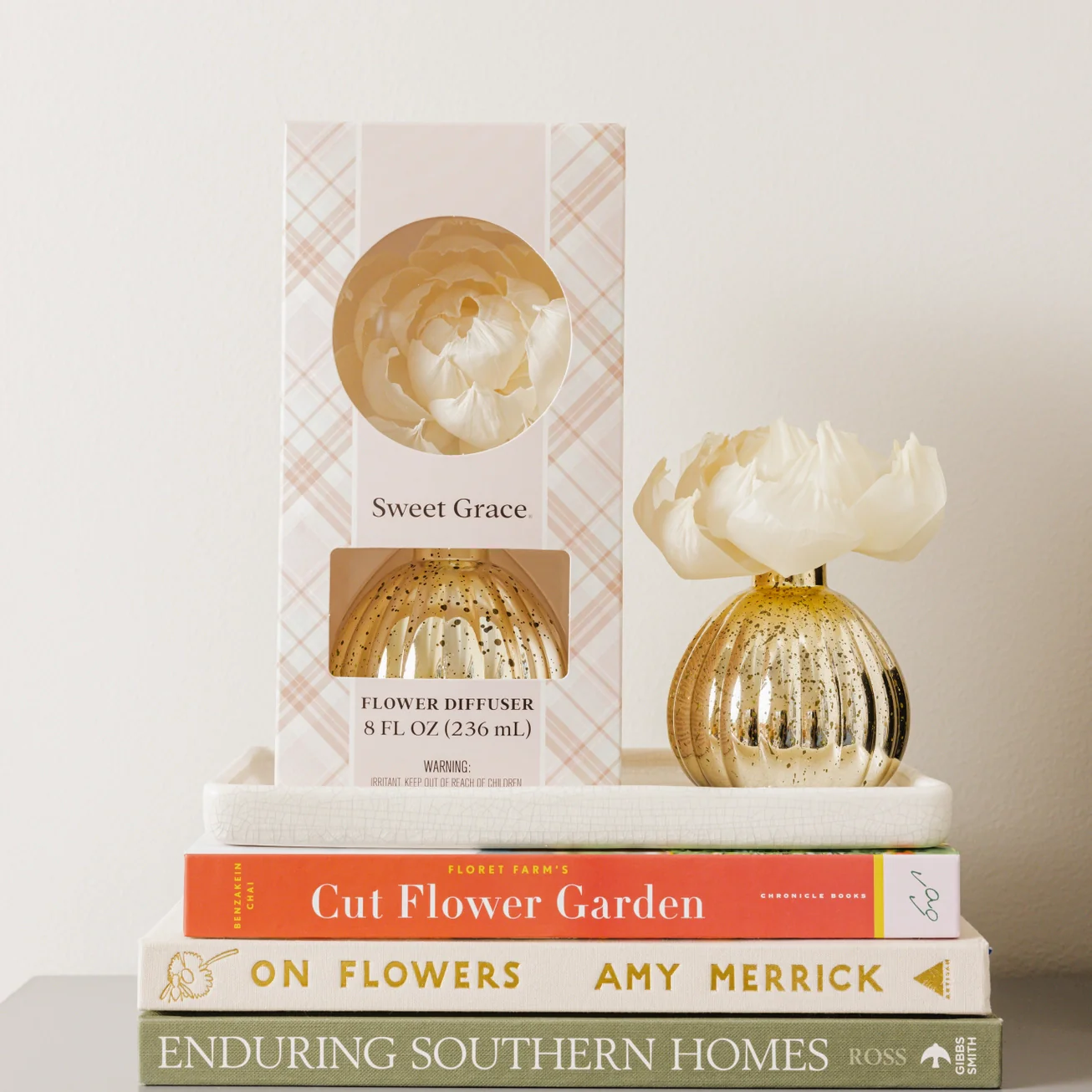 Peony Gold Diffuser Fragranced with Sweet Grace - Image 5