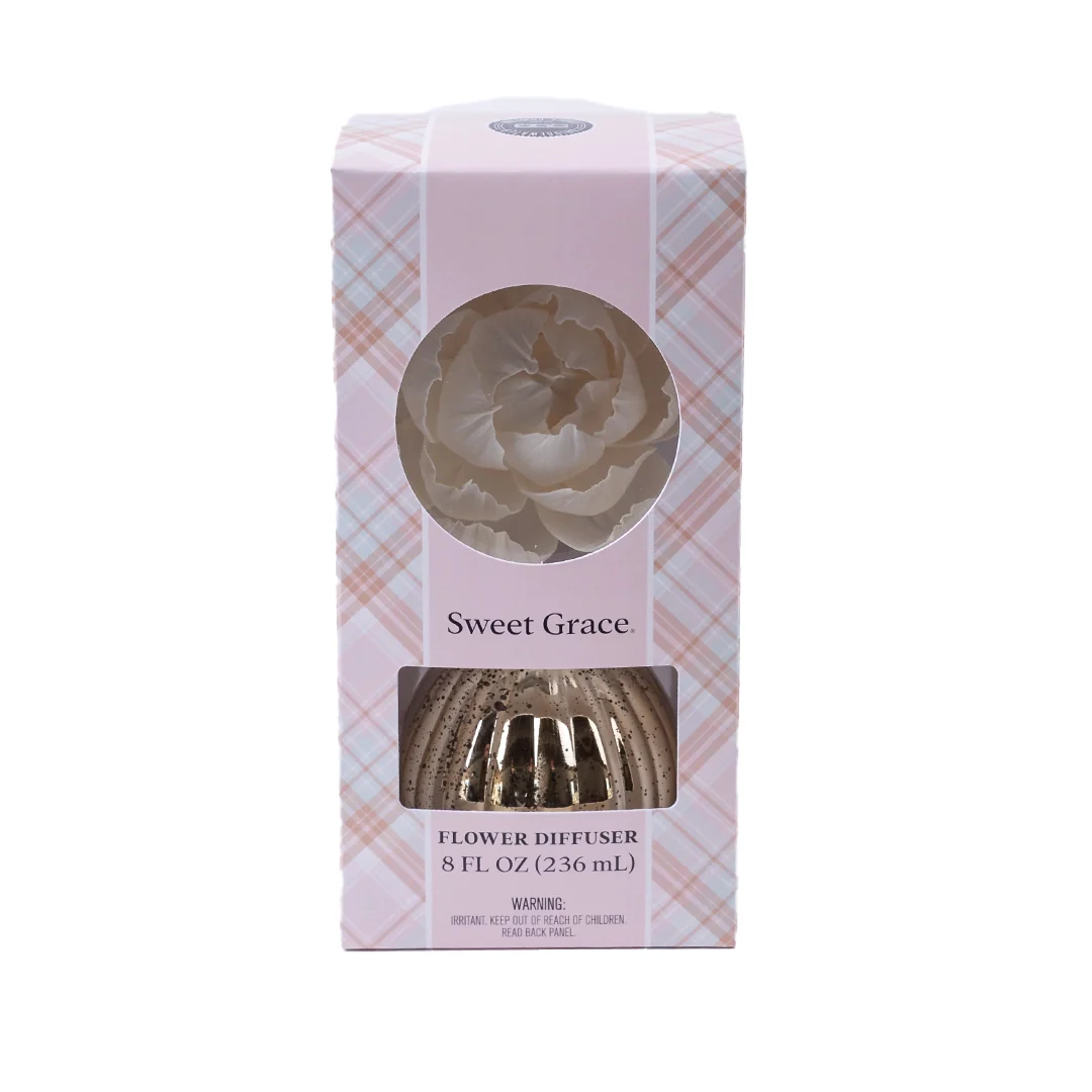 Peony Gold Diffuser Fragranced with Sweet Grace - Image 6