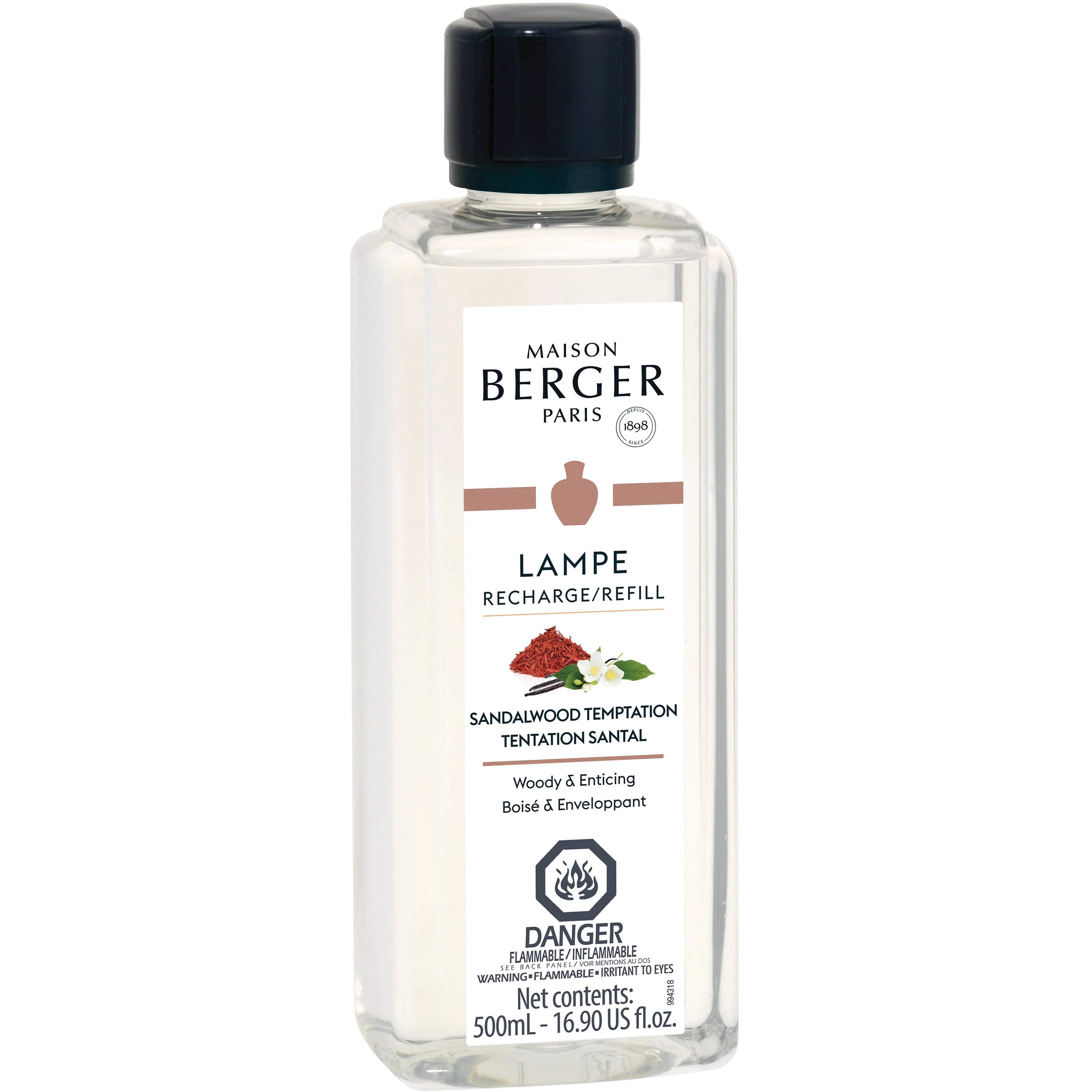 Sandalwood Temptation - Lampe Maison Berger Fragrance - 500Ml
