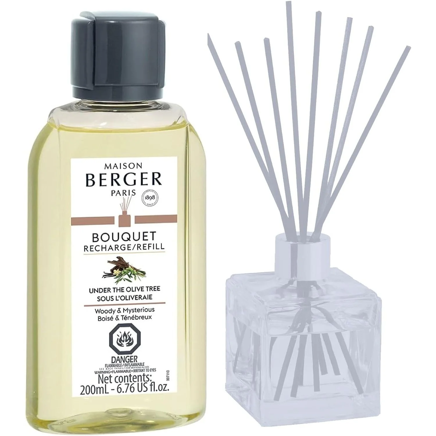 UNDER THE OLIVE TREE 200Ml REFILL Reed Diffuser Perfume by Maison Berger - Image 2