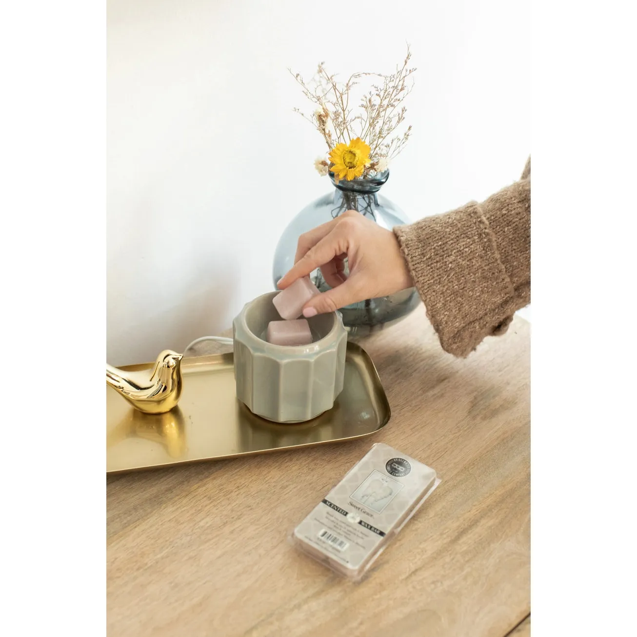 Wax Bar for Flameless Melters Scented with Sweet Grace - Image 2