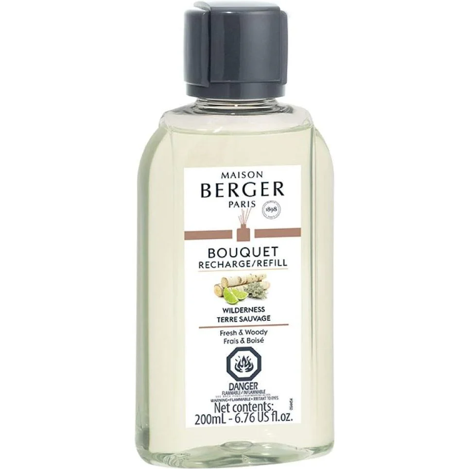 WILDERNESS 200Ml REFILL Reed Diffuser Perfume by Maison Berger